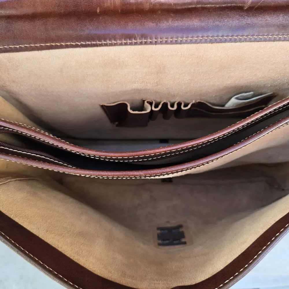 Cenzo brown leather